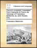 Cecco's Complaint, Translated from Il Lamento Di Cecco Da Varlungo of Francesco Baldovini, by John Hunter, Esq.