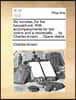 Six Sonatas, for the Harpsichord. with Accompanyments for Two Violins and a Violoncello. ... by Charles Avison ... Opera Ottava.