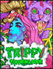 Trippy Coloring Book: A Stoner and Psychedelic Coloring Book For Adults Featuring Mesmerizing Cannabis-Inspired Illustrations