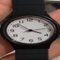 1Plus1 아날로그 Vibrato Black 손목시계 와치 MQ24