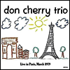 Don Cherry Trio - Live In Paris March 1979 (Vinyl LP)