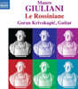 Goran Krivokapic 줄리아니: 여섯 개의 ‘로시니아나’ (Mauro Giuliani: La Rossiniane)