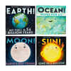 Sun Earth Moon Ocean - 4 Books Set