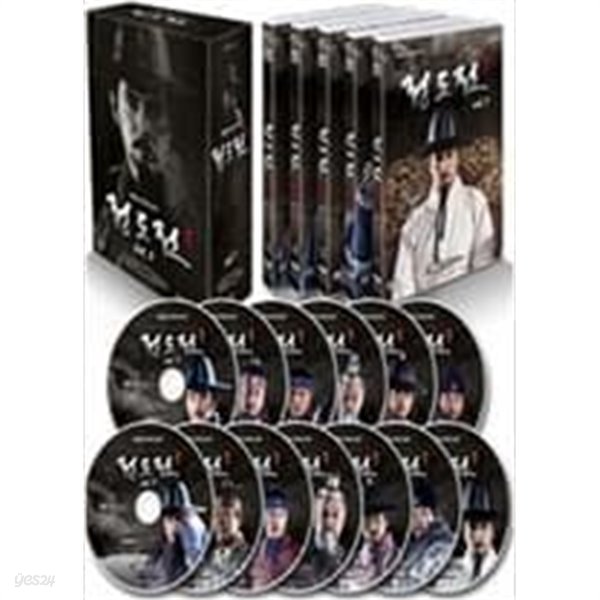 [DVD] KBS 대하드라마 : 정도전 Vol.1+2 프리미엄판 (28disc) - 1~50부 + 부가영상