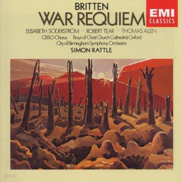 Benjamin Britten - War Requiem / Birmingham Symphony Orchestra 2&#215;CD(영국반)