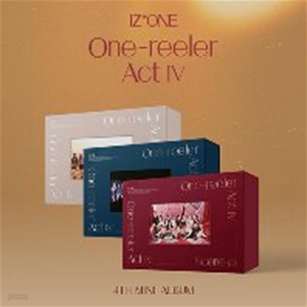 [미개봉] [세트] 아이즈원 (IZ*ONE) / One-reeler / Act IV (4th Mini Album) (Scene #1+Scene #2+Scene #3 Ver)
