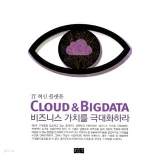 IT 혁신 플랫폼 Cloud &amp; Bigdata : 비즈니스 가치를 극대화하라 ★