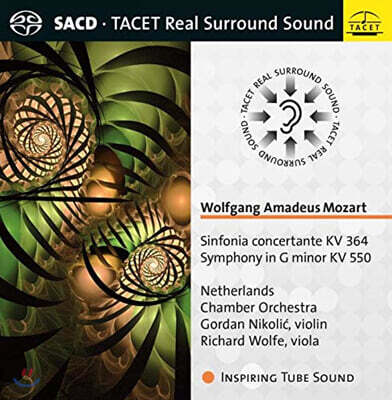 Richard Wolfe 모차르트: 신포니아 콘체르탄테, 교향곡 40번 (Mozart: Sinfonia Concertante K.364, Symphony K.550)