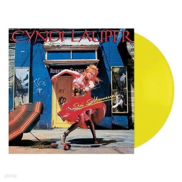 [미개봉 LP] Cyndi Lauper - She&#39;s So Unusual (Yellow 컬러 LP/ 한정반/ US 수입)