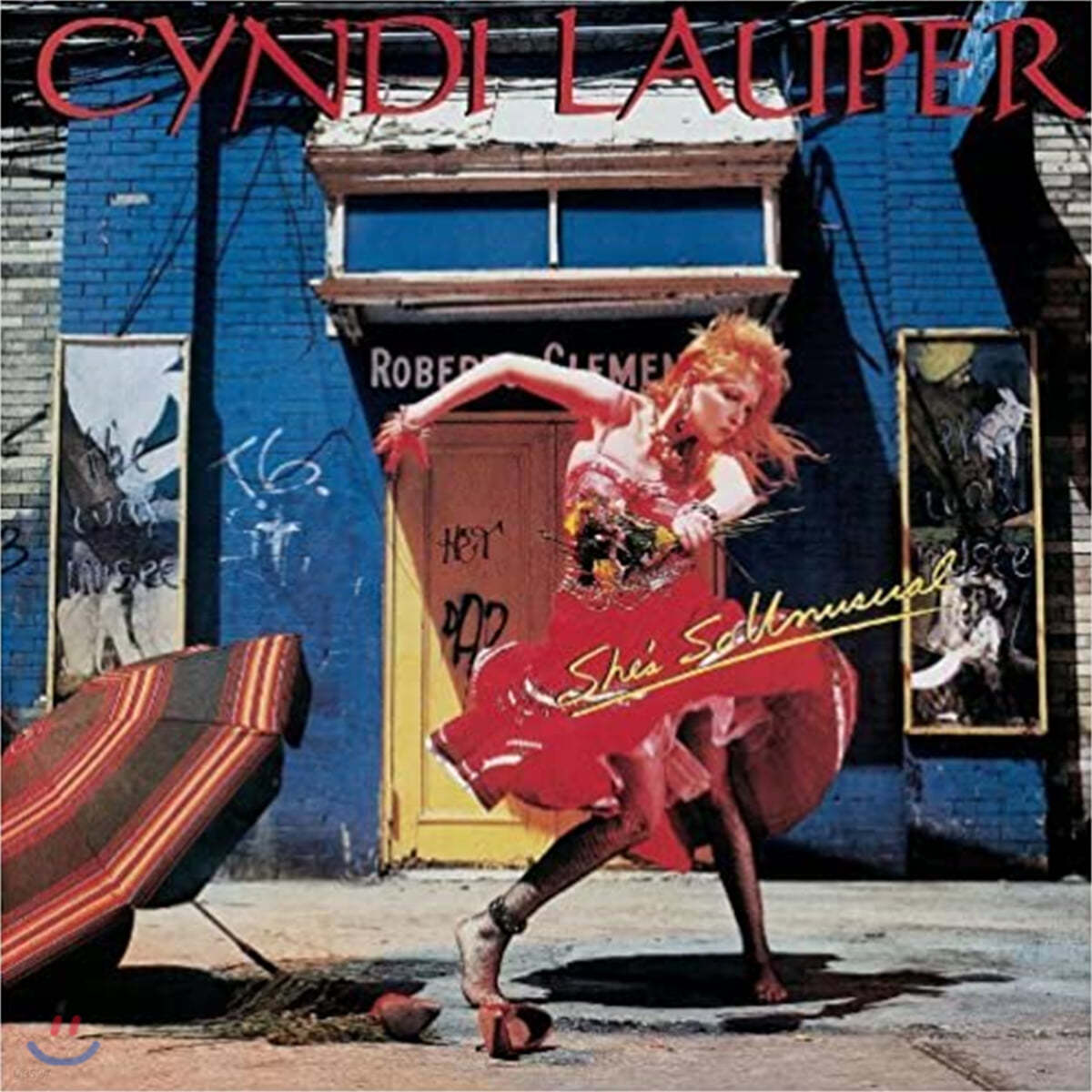 Cyndi Lauper (신디 로퍼) - She&#39;s So Unusual [레드 컬러 LP] 