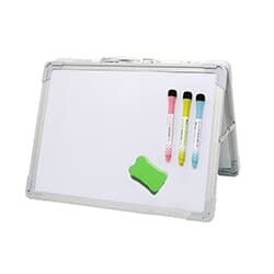 탁상용 양면 화이트보드 30x40cm 이동식 스탠드형 화이트보드판