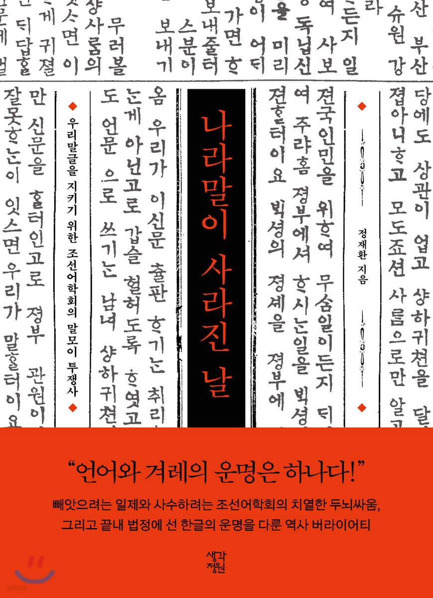 나라말이 사라진 날 (큰글자도서)