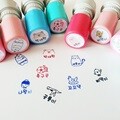 주문제작 1.5원형스탬프 의류겸용 만년 원형 책도장 칭찬도장 확인도장 2021년 신규디자인 리뉴얼 빠른배송