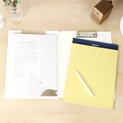 시그니처 리갈패드 절취 메모패드 줄노트 50매 5권묶음 A4사이즈