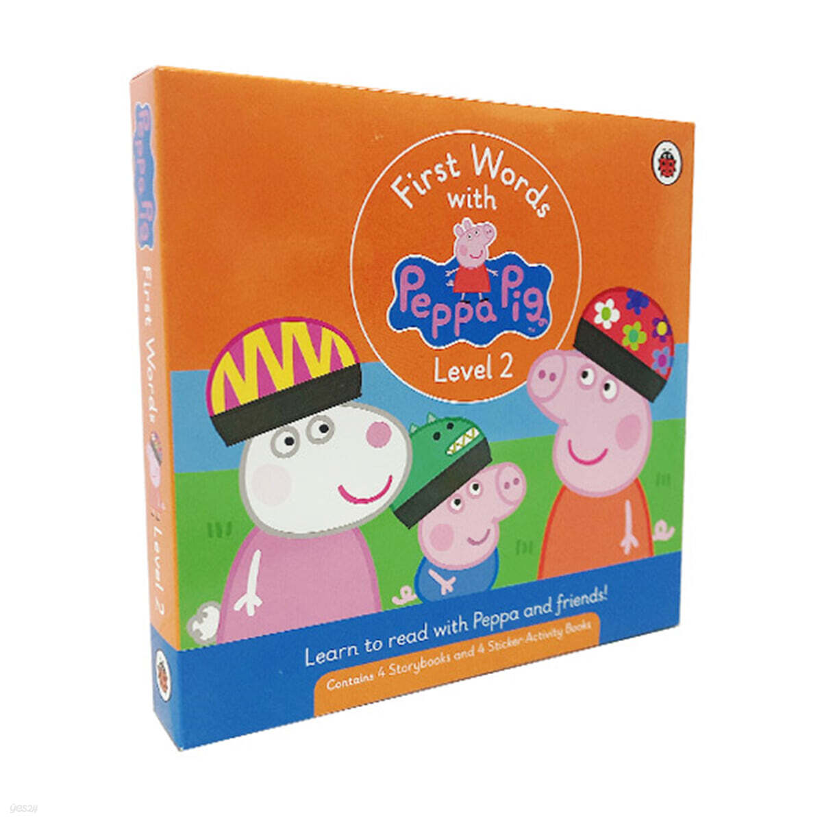 First Words with Peppa Level 2 Pack (스토리북4권+액티비티북4권+QR음원제공)