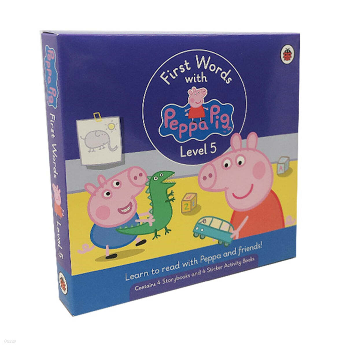 First Words with Peppa Level 5 Pack (스토리북4권+액티비티북4권+QR음원제공)