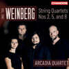 Arcadia Quartet 바인베르크: 현악 사중주 1집 - 아르카디아 콰르텟 (Weinberg: String Quartets Vol.1)