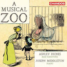 Ashley Riches 동물 주제 가곡집 - 슈베르트 / 슈만 / 볼프 / 브람스 / 포레 / 라벨 (A Musical Zoo)