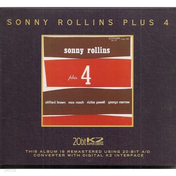 Sonny Rollins - Plus 4 (20 Bit) (미국반)