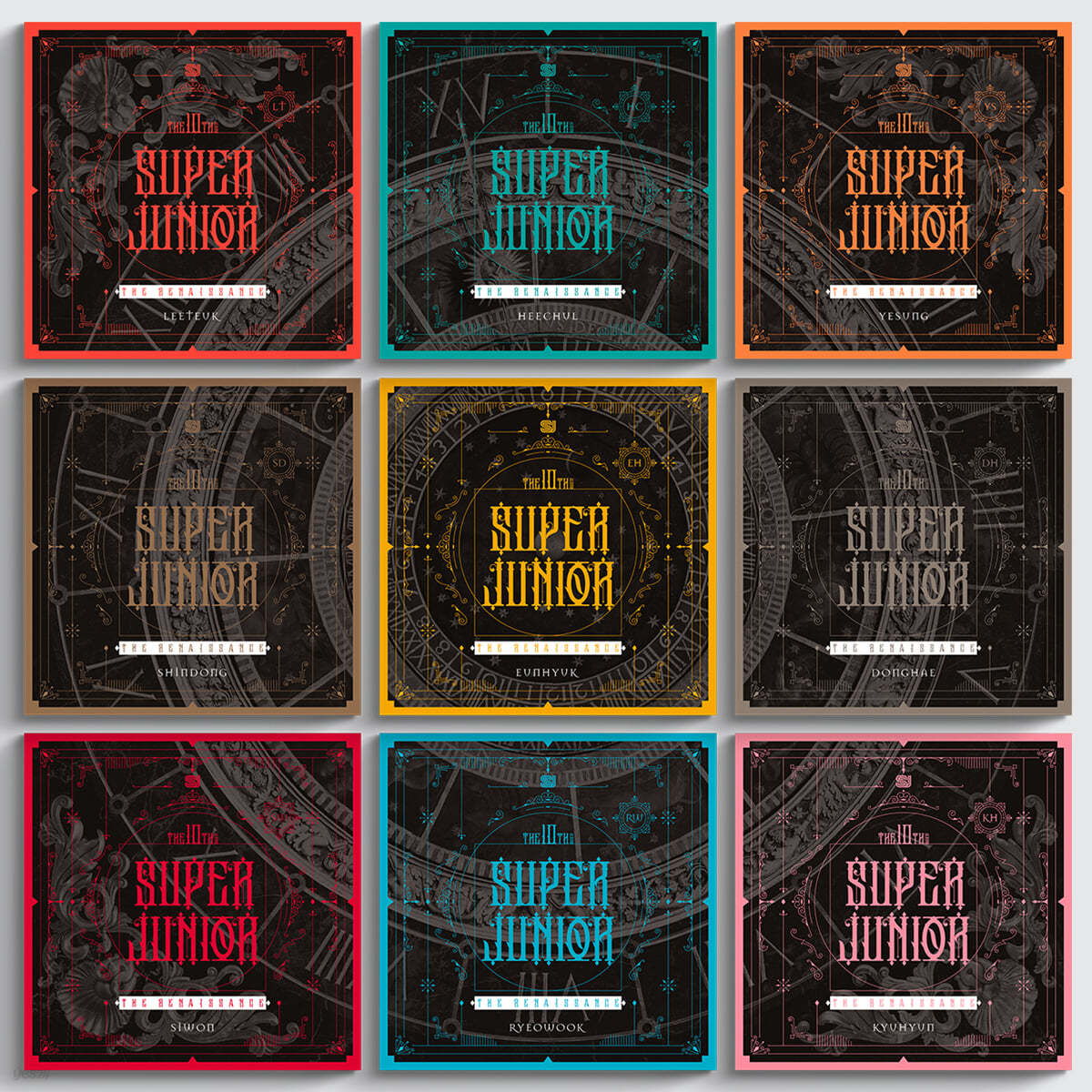 슈퍼주니어 (Super Junior) 10집 - The Renaissance (SQUARE Style)