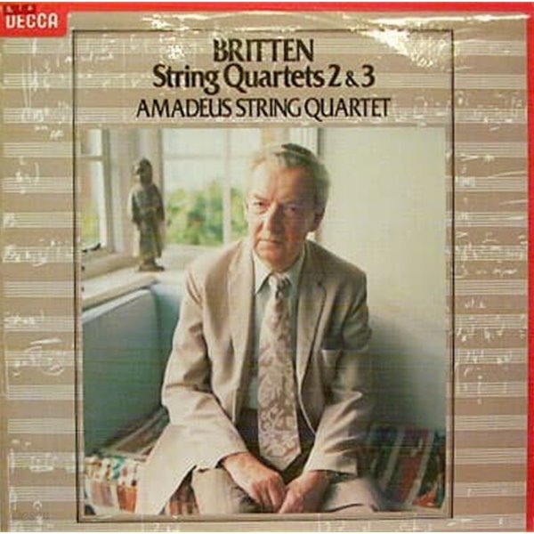 [수입][LP] Amadeus String Quartet - Britten: String Quartets 2 &amp; 3