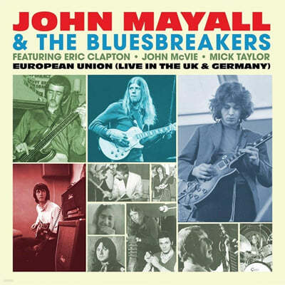 John Mayall & The Bluesbreakers (존 메이올 & 더 블루스 브레이커스) - European Union [라이트 블루 컬러 LP] 