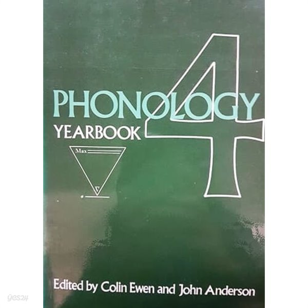 PHONOLOGY YEARBOOK 4 (1987)