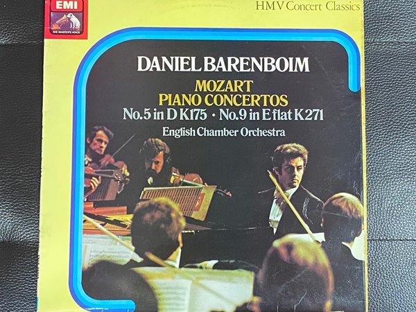[LP] 다니엘 바렌보임 - Daniel Barenboim - Mozart Piano Concertos No.5 In D.175 LP [U.K반]