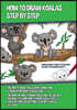 How to Draw Koalas Step by Step (This How to Draw Koalas Book Shows How to Draw 39 Different Koalas Easily)