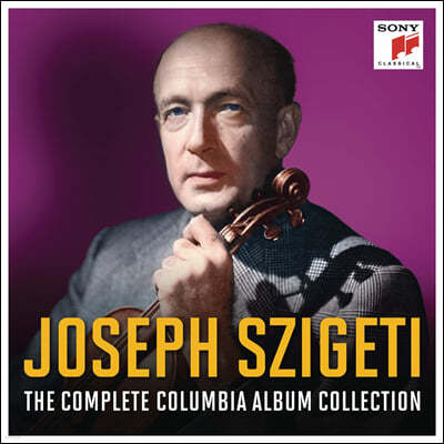 요제프 시게티 컬럼비아 녹음 전집 (Joseph Szigeti - The Complete Columbia Album Collection)