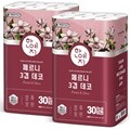 한예지 페르니 데코 3겹 30M 30롤 × 2팩