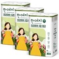 한예지 프리미어 천연펄프 3겹 데코 화장지 30M 30롤 x 3팩