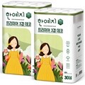 한예지 프리미어 천연펄프 3겹 데코 화장지 30M 30롤 x 2팩