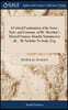 A Critical Examination of the Sense, Style, and Grammar, of Mr. Sheridan's Printed Oration. Humbly Submitted to all ... By Nicholas No-body, Esq;