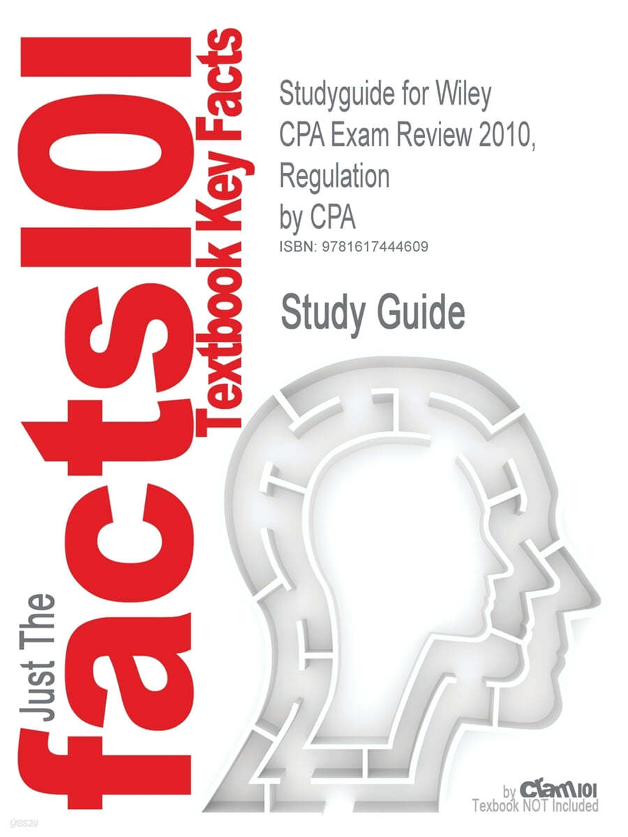 Studyguide for Wiley CPA Exam Review 2010, Regulation by CPA, ISBN 9780470453520