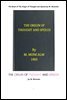 생각과 말하기의 기원. The Book of The Origin of Thought and Speech,by M. Moncalm