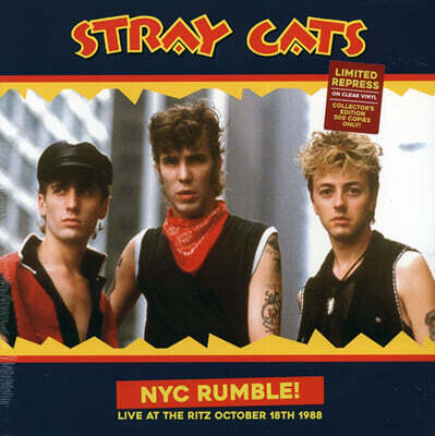 Stray Cats (스트레이 캣츠) - NYC Rumble! [투명 컬러 LP]