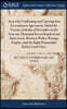 An act for Confirming and Carrying Into Execution an Agreement, Dated the Twenty-sixth day of December in the Year one Thousand Seven Hundred and Sixty-seven, Between Walter Waring, Esquire, and the R