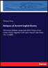 Reliques of Ancient English Poetry