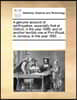 A genuine account of earthquakes, especially that at Oxford, in the year 1695; and of another terrible one at Port-Royal, in Jamaica, in the year 1692