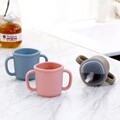에디슨 스스로 실리콘 양손 빨대컵 200ml