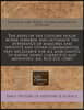 The Rates of the Custome House Bothe Inwarde and Outwarde the Dyfference of Measures and Weyghts and Other Co[m]modities Very Necessarye for All March