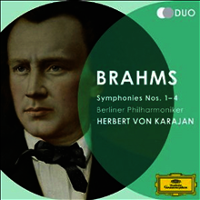 브람스: 교향곡 1-4번 (Brahms: Symphony No.1-4) (2CD) - Herbert von Karajan