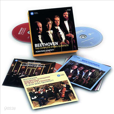 베토벤: 현악 사중주 1 - 16번 (Beethoven: Complete String Qurartets Nos.1 - 16) (7CD Boxset) - Alban Berg Quartett
