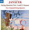 New Zealand String Quartet 야나체크: 현악 사중주 1, 2번 (Janacek: String Quartets Nos. 1, 2)