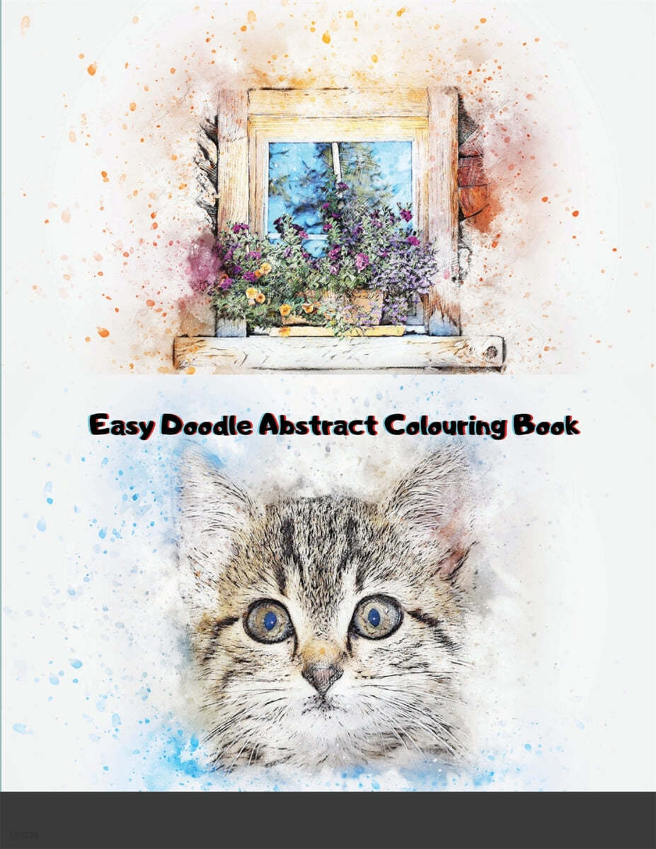 Easy Doodle Abstract Colouring Book