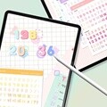 숫자 굿노트 아이패드 스티커