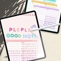 알파벳 굿노트 아이패드 스티커