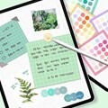 도트 굿노트 아이패드 스티커