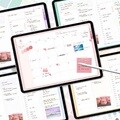 [만년형] 한달 다이어리 (5종세트) 굿노트 아이패드 속지